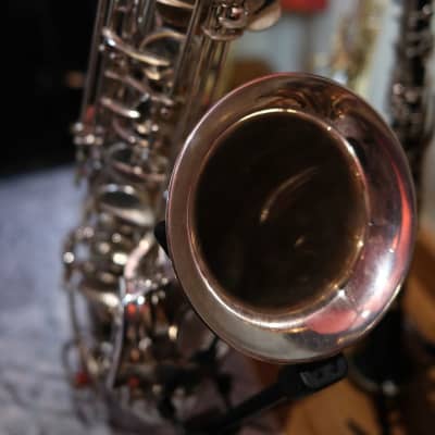 Rampone Cazzani R1 tenor saxophone Italy 1980s - silver Plating image 6