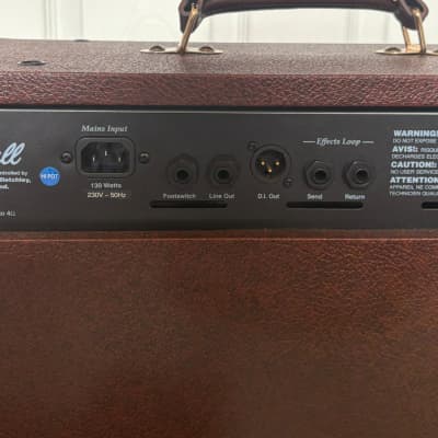 Marshall Acoustic Soloist AS50D 2-Channel 50-Watt 2x8" Acoustic Guitar Combo 2007 - Present - Brown image 4