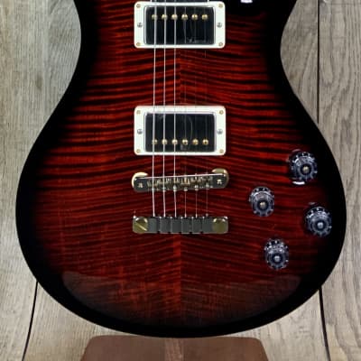 PRS Paul Reed Smith McCarty 594 10 Top Fire Red Smokewrap Flame Maple Hybrid Package w/case image 2
