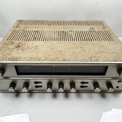 Vintage Kenwood KW-55 AM FM Stereo Multiplex Tube Receiver Tested