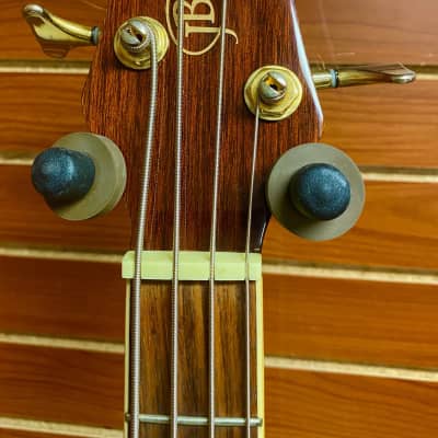 JB Player JBEAB3500 Medium-Scale Acoustic Bass - Natural - Hard Case INCLUDED image 5