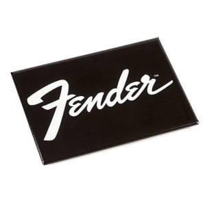 Fender Black Logo Magnet 2016
