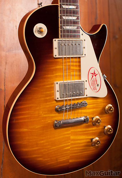 Tobacco sunburst on sale les paul