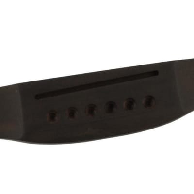 Allparts GB-0850 Acoustic Bridge - Ebony - Right Handed for sale