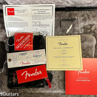 Fender American Professional II Telecaster Deluxe Maple Fingerboard Mystic Surf Green (374) image 8