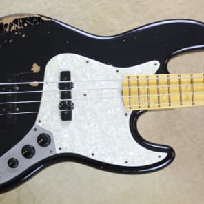 Fender Custom Shop Signature Geddy Lee Jazz Bass 2015 Black image 1
