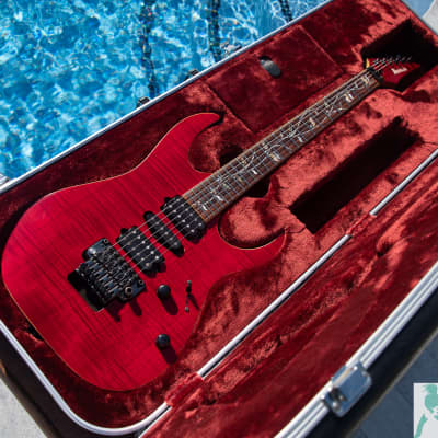 Ibanez J Custom RG8570Z-BBE Bright Brown Rutile | Reverb