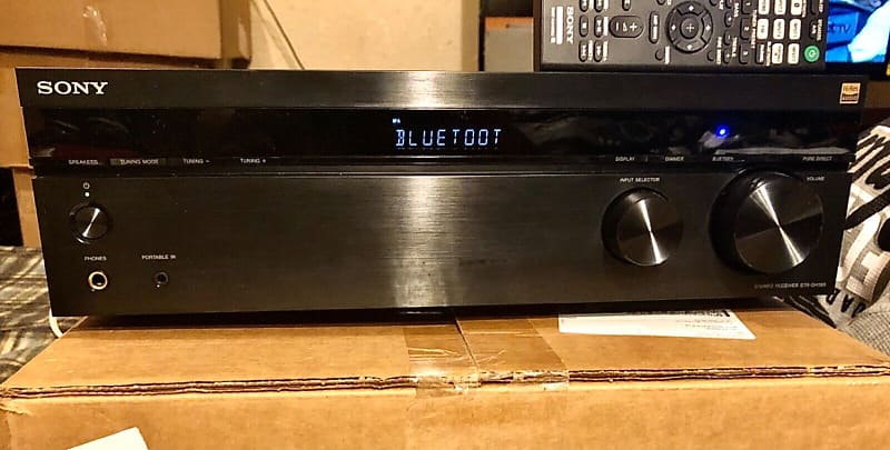 Sony - outlet 2.0-Ch. Stereo Receiver with Bluetooth STR-DH190 - Black