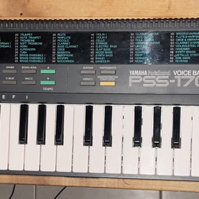 Yamaha PSS-170 Synthesizer 1986 - Black