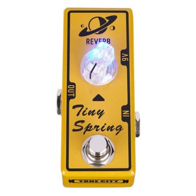 Tone City Tiny Spring | Spring Reverb mini effect pedal, True bypass. New with Full Warranty! image 5