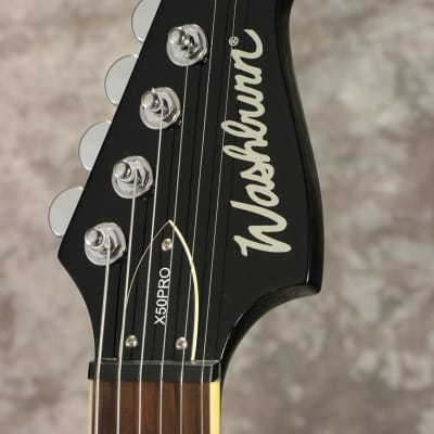 超人気 Washburn X-50profe EMG18v仕様 エレキギター