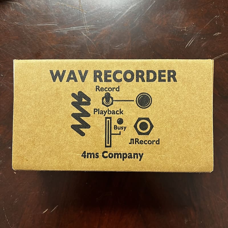 4MS WAV Recorder