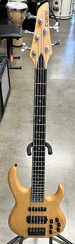 Carvin LB-75 USA 5 String Bass Guitar With Carvin Hardshell Case image 1