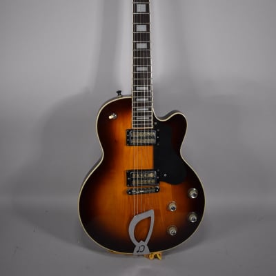 2000s DeArmond Guild M-75 Sunburst Finish Solid Body Electric Guitar for sale