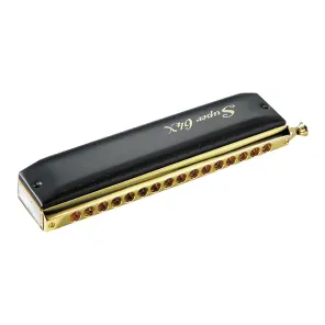 Hohner 7584-C Super 64 X Chromatic Harmonica | Reverb