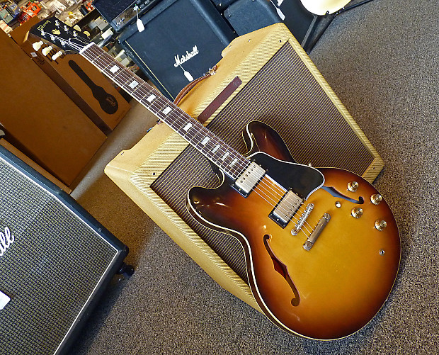 Gibson Historic VOS 1963 ES 335 TD Historic Burst Finish