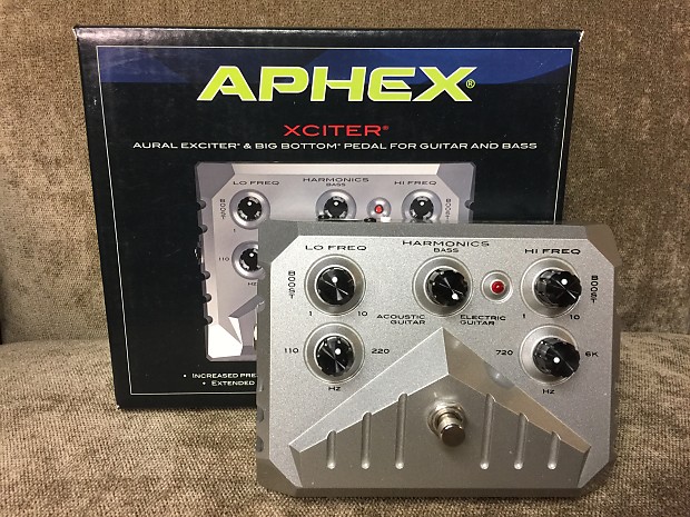 APHEX BASS XCITER model 振り向い 1402 ベースエキサイター