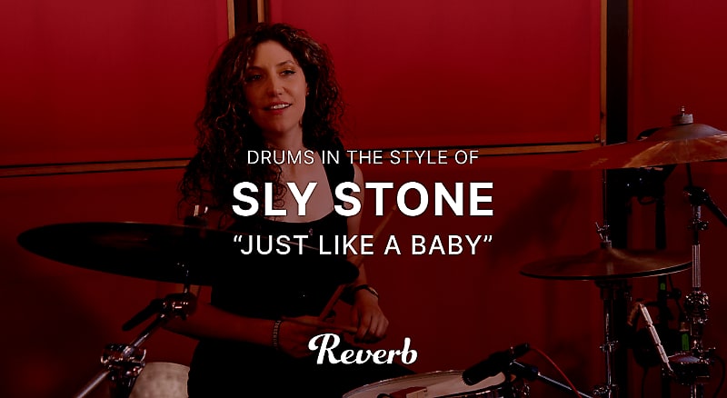Drums in the Style of Sly Stone's Just Like A Baby image 1