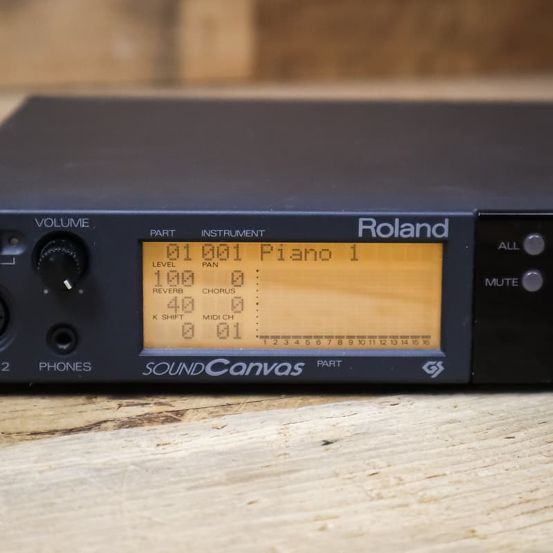 Roland SC-55 MKII Sound Canvas SC55 MK2 Desktop Synthesizer