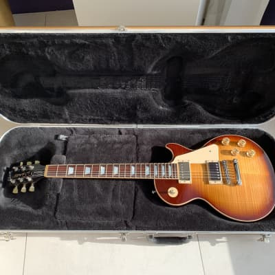 2015 Gibson Les Paul Traditional 100th Anniversary Flame Top - Honey Burst | USA ETune OHSC image 3