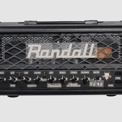 Randall Diavlo 45W 2-Channel Tube Guitar Amplifier Head - Black (RD45H) for sale