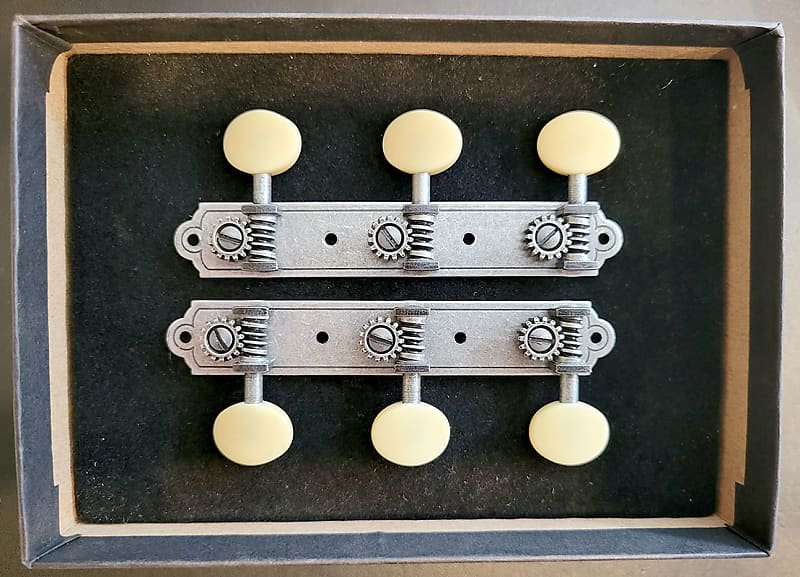 Golden Age Restoration Tuners for Slotted Peghead, replacement for