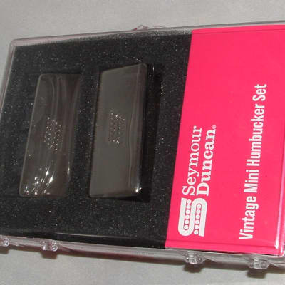 Seymour Duncan SM-1 Vintage Mini-Humbucker Pickup Set, Neck and