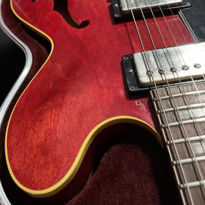 Gibson ES-335 TDC 1968 Cherry Red - Left Handed - Lefty image 6