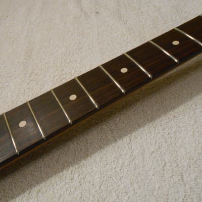 Warmoth Vortex Roasted Maple / Rosewood Electric Guitar Neck, RH, Stainless Steel 6150 Frets, Wolfgang Neck Profile image 7