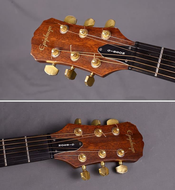 1994 Vintage Epiphone PR 350M Natural Korea Dreadnought