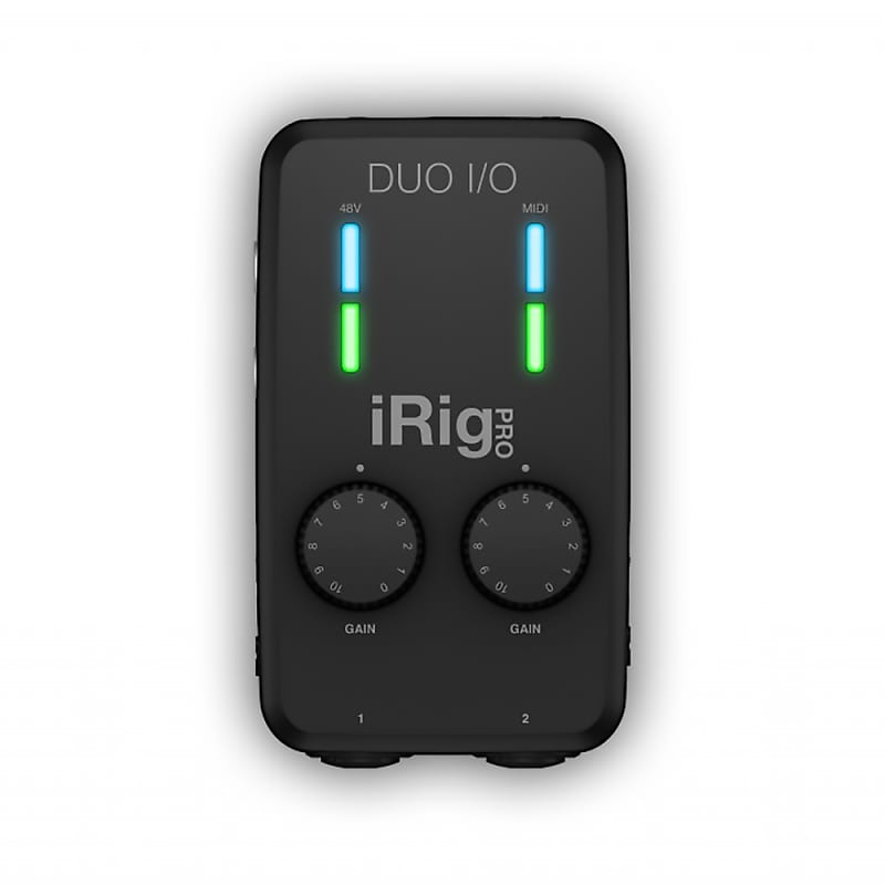IK Multimedia iRig Pro Duo I/O Mobile 2-Channel Audio / MIDI Interface image 1