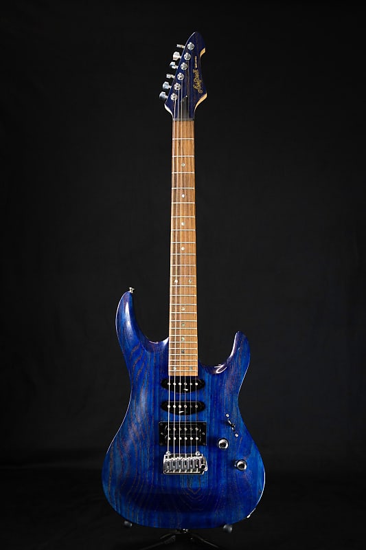 Aria Pro II MAC-LUX BLGL Electric Guitar image 1