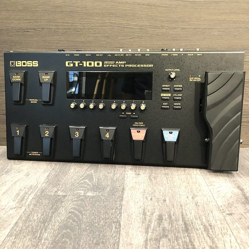 BOSS [USED] GT-100 COSM Amp Effects Processor | Reverb Australia