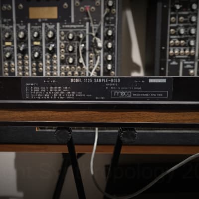 Moog 1125   sample and hold AMAZING unit. Lots of  (unexpected) fun Super rare. Fantastic condition! image 2