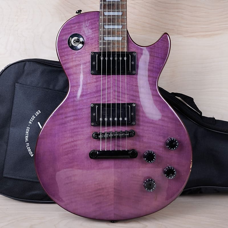 Tokai ALS42S Love Rock Model MIK 1999 See Through Purple w/ Bag