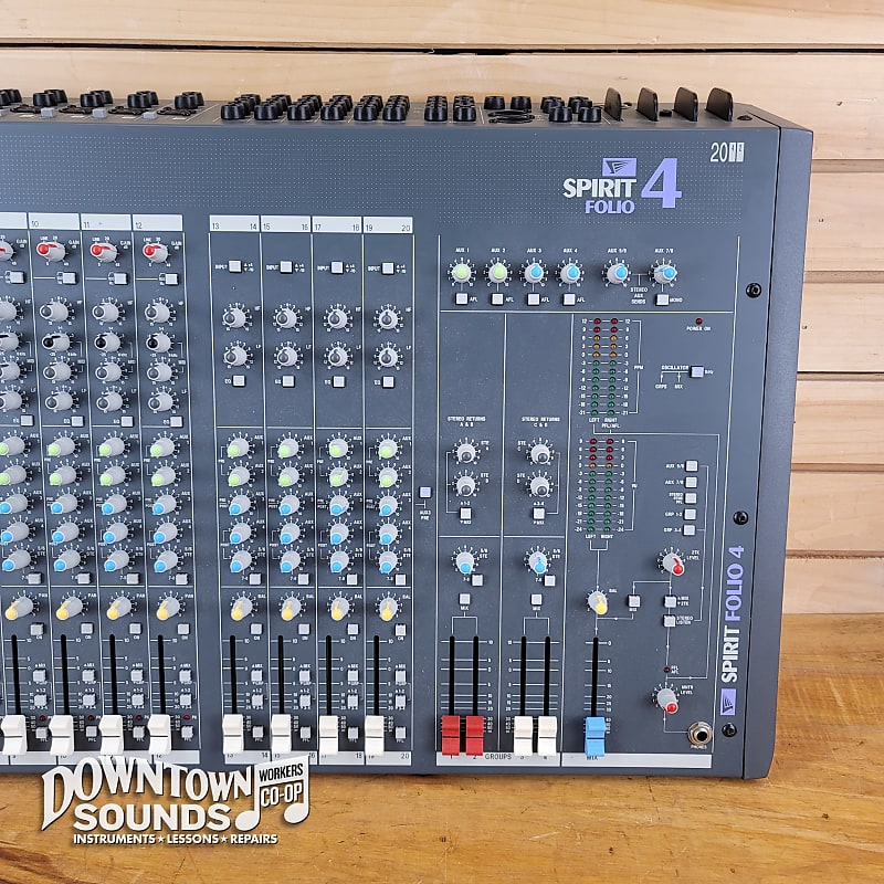 値下可能SPRIT FOLIO 4 SOUND CRAFT MIXER Spirit Folio SX | Soundcraft - Professional Audio Mixers