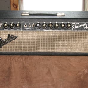 Fender Dual Showman 1966 black tolex image 1