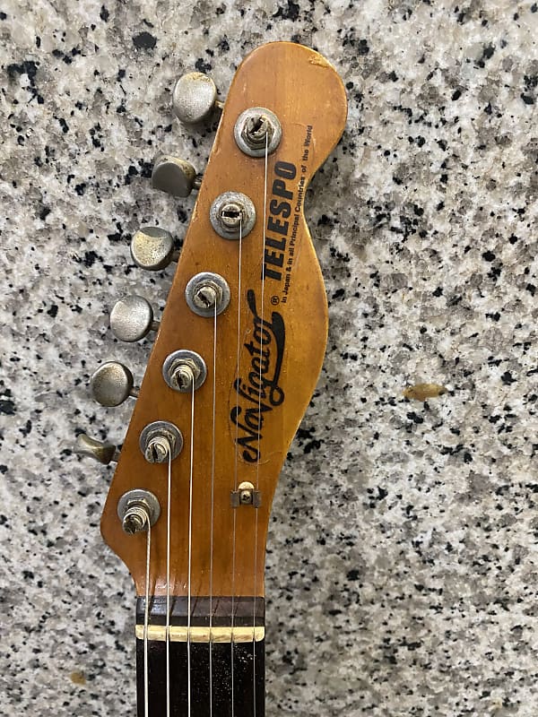 Vintage 70's ESP Navigator Telespo Telecaster Guitar | Reverb