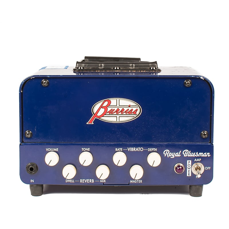 Burriss Amps Royal Bluesman Tube Amplifier Head w/ Reverb Reverb