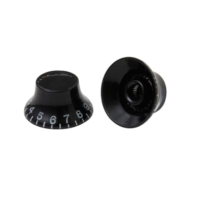 Gibson Top Hat Knobs - set of 4 - Black image 3