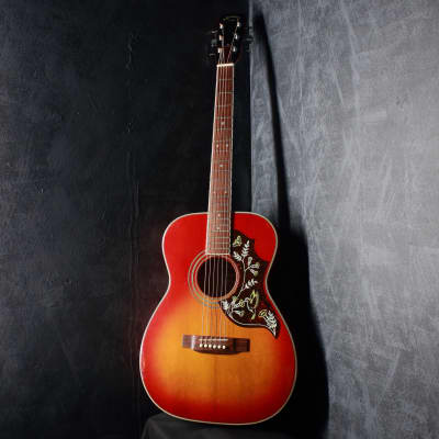 Yasuma Custom Newance F1600H Folk Acoustic Guitar | Reverb