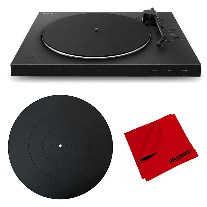 Sony PS-LX310BT Hi-Res Belt-Drive USB Turntable w/ Deco Gear 12&quot; Silicone Platter Mat  			