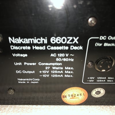 Nakamichi 660zx 1980 Black image 10