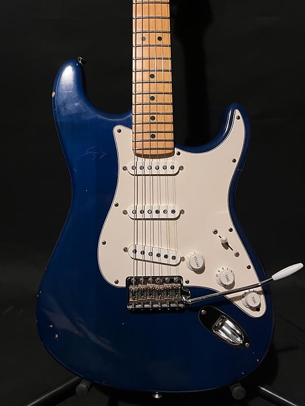 2002 Fender Stratocaster Highway one Blue nitro finish Cory Reverb