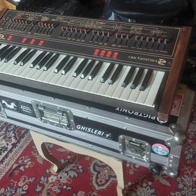 Siel Orchestra 2/Sequential Prelude + wooden sides + flight case 1983 (SERVICED) Rare image 13
