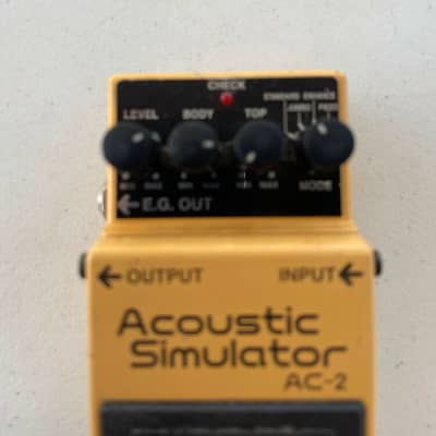 Boss Roland AC-2 Acoustic Simulator Guitar Effect Pedal + Original Box image 3