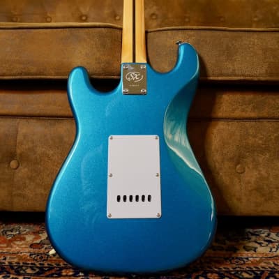 SX Guitars  SST 62 3/4 Size ( Child Guitar / Traveler)  2023  Lake Placid Blue image 5