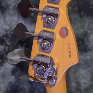 1996 Fender 50th Anniversary Precision Bass 3 Tone Sunburst Left Handed Lefty image 4