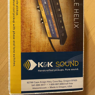 K&K Trinity Preamp + Helix Pickup Tonabnehmer + Solo Silver Bullet Mic Microphon image 11