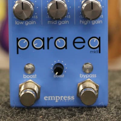 Empress Effects ParaEq MKII Deluxe Black | Reverb Empress Effects ParaEq MKII Deluxe Black | Reverb